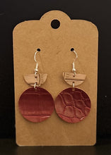 Load image into Gallery viewer, Handmade Faux Leather Earrings
