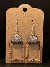 Load image into Gallery viewer, Handmade Faux Leather Earring
