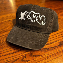 Load image into Gallery viewer, Heart Baseball Hat
